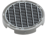 Tile, Round 2 x 2 with Fine Mesh Grille Manhole Cover Pattern