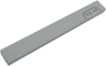 Tile 1 x 8 with Dark Bluish Gray Triangle, 'VOL' and Outline Pattern