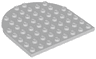 Plate, Round 8 x 8 Rounded End