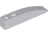 Slope, Curved 6 x 1 with 2 Studs