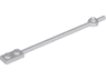 Bar  12L with 1 x 2 Plate End Solid Studs and 1 x 1 Round Plate End