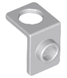 Minifigure Neck Bracket with Back Stud - Thin Back Wall