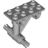 Plate, Modified 2 x 4 Thin with Bottom Struts to Pins