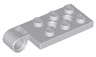 Hinge Plate 2 x 4 with Pin Hole and 2 Holes - Top