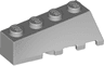 Wedge 4 x 2 Sloped Left