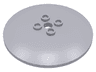 Dish 6 x 6 Inverted (Radar) - Hollow Studs