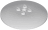 Dish 6 x 6 Inverted (Radar) - Solid Studs