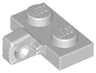 Hinge Plate 1 x 2 Locking with 1 Finger on Side without Bottom Groove