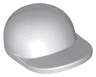 Minifigure, Headgear Cap - Short Curved Bill