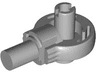 Technic Rotation Joint Ball Loop with 2 Perpendicular Pins with Friction