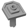 Large Figure Shield Holder with Axle