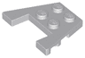 Wedge, Plate 3 x 4 with Stud Notches