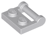 Plate, Modified 1 x 2 with Bar Handle on Side - Closed Ends