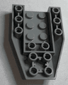 Wedge 6 x 4 Triple Inverted with Connections between 4 Studs