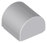Slope, Curved 1 x 1 x 2/3 Double