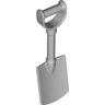 Duplo Utensil Shovel / Spade with Smooth Handle