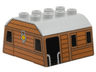 Duplo, Train Cab Upper Section with Thomas & Friends Toby Pattern