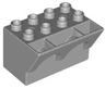 Duplo, Brick 3 x 4 x 2 with Arched Parapet