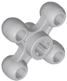 Technic, Gear Knob Cog Wheel with Axle Hole (x Orientation)