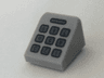 Slope 30 1 x 1 x 2/3 with Dark Bluish Gray Telephone Keypad Pattern