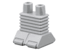 Lower Body, Robot Ribbed with 4 Rollers