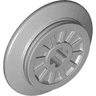 Train Wheel RC, Spoked with Technic Axle Hole and Rubber Friction Band