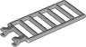 Bar 7 x 3 with 2 Open O Clips (Ladder)