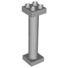 Duplo Support Column 2 x 2 x 6 Round with Open Latticed Back