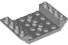 Slope, Inverted 45 6 x 4 Double with 4 x 4 Cutout and 3 Holes