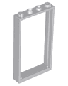 Door, Frame 1 x 4 x 6 with 2 Holes on Top and Bottom