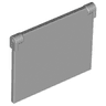 Glass for Window 1 x 4 x 3 - Opening
