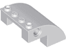 Slope, Curved 4 x 4 x 2 with 4 Studs and Pin Holes