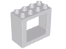 Duplo Door / Window Frame 2 x 4 x 3 Flat Front Surface, Completely Open Back