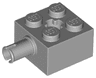 Brick, Modified 2 x 2 with Pin and Axle Hole