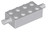 Brick, Modified 2 x 4 with Pins