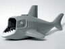 Shark Body Large with Gills with White Teeth Pattern