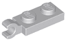 Plate, Modified 1 x 2 with Clip on End (Horizontal Grip)