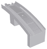 Duplo, Train Track Bridge Middle Section, Half Arch