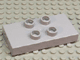 Duplo Tile, Modified 2 x 4 x 1/2 (Thick) with 4 Center Studs