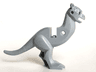 Tauntaun Body with Legs and Eyes Pattern, Flexible Tail