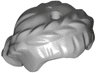 Minifigure, Hair Female Short, Braided on Sides, Hole on Top