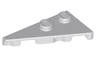 Wedge, Plate 4 x 2 Left, Pointed