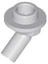Bar   1L with Angled Hollow Stud