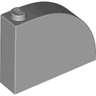 Slope, Curved 4 x 1 x 2 2/3 with Stud