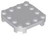 Plate, Modified 4 x 4 with Rounded Corners and 4 Feet