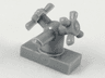 Tap 1 x 2 with Dual Handles, Large / Sink Faucet