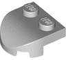 Brick, Round 2 x 2 x 2/3 Half Circle Extended with 2 Studs and Curved Top