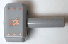 Minifigure, Utensil Tool Sledgehammer (Mjolnir, Hammer) with 6 Copper Diamonds and Runes (Symbols) Pattern on Both Sides