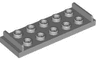 Plate, Modified 2 x 6 with Inset Panels on Both Ends