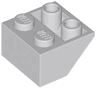 Slope, Inverted 45 2 x 2 with Hollow Round Bottom Tube